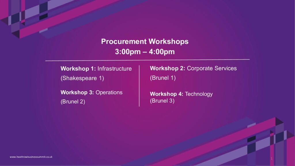thumbnail of Procurement Workshop – Corporate Services – Chris Murphy – Final