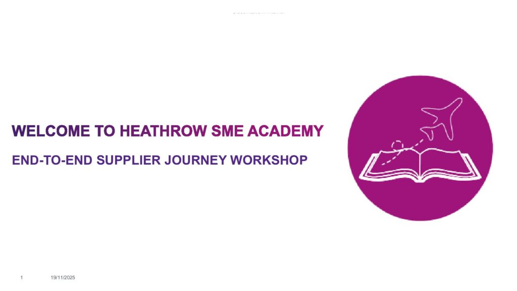 thumbnail of SME Academy Workshop – Heathrow – Ross James